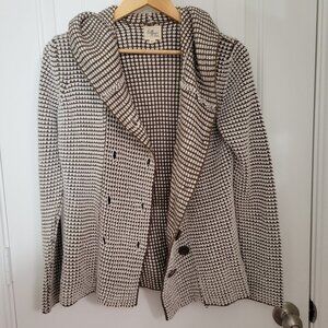 Crochet Hooded Jacket